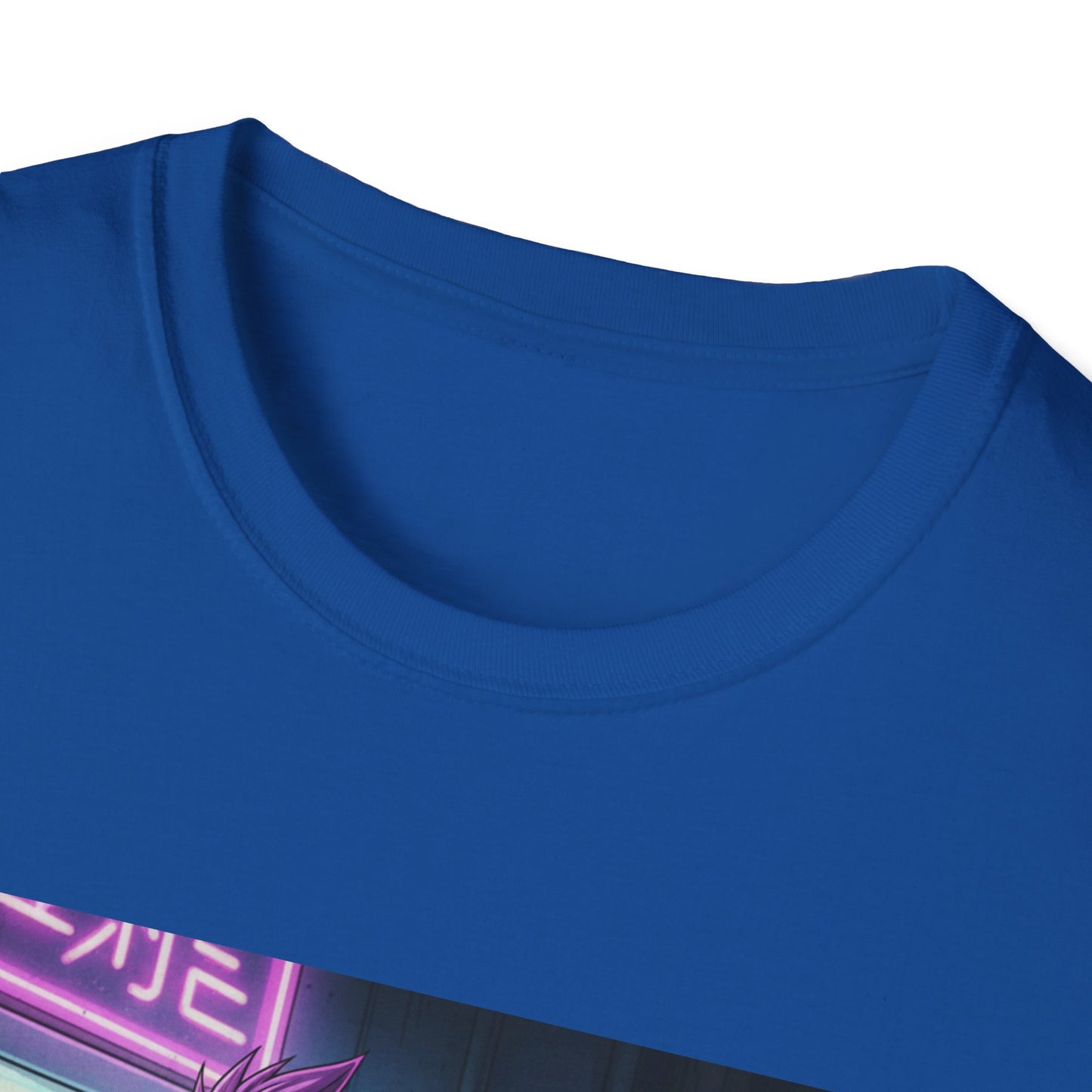 Cyberpunk Samurai T-Shirt – “Delete My Attitude? Access Denied.” | Futuristic Anime Streetwear