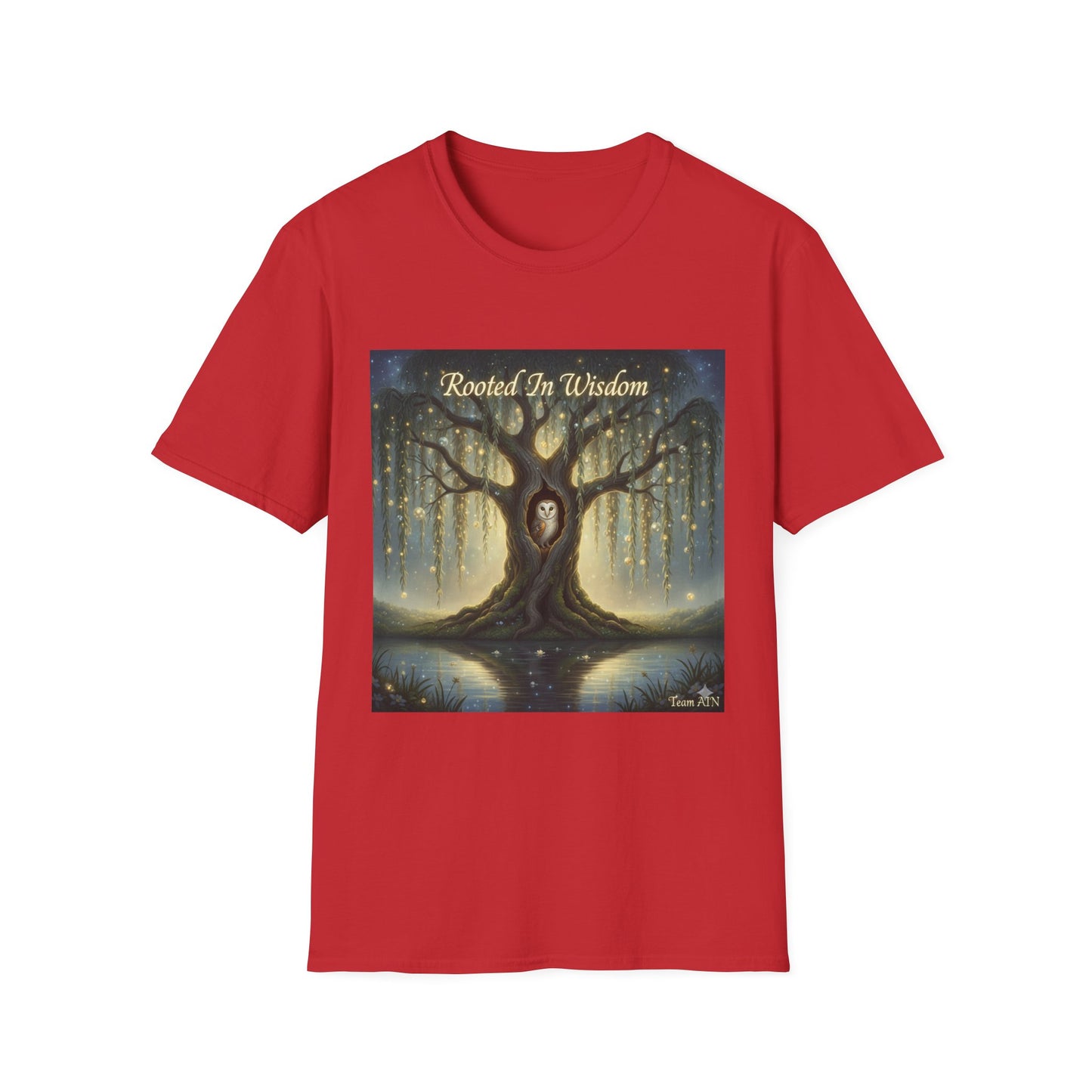 Rooted in Wisdom Tree T-Shirt, Inspiring Tee, Unisex Gift, Tree of Life Shirt, Nature Lover Apparel, Spiritual Clothing