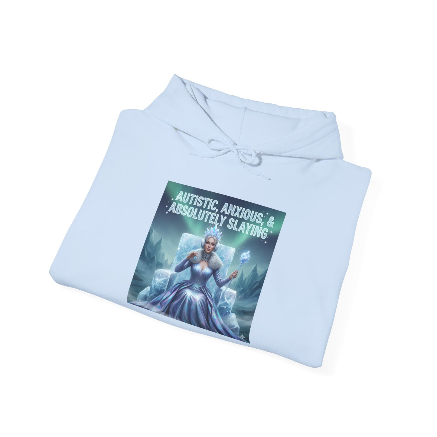 Artistic Hooded Sweatshirt, Inspirational Hoodie, Fun Casual Wear, Gift for Art Lovers, Cozy Streetwear