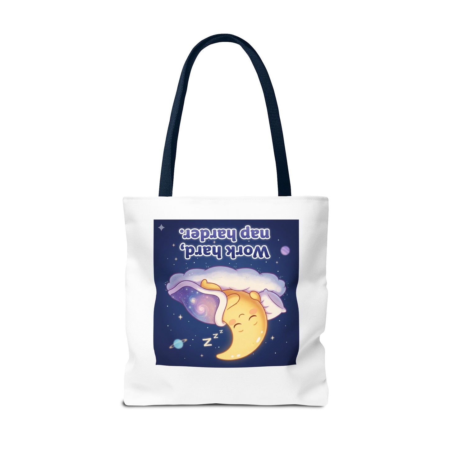 Whimsical Tote Bag Featuring 'Work Hard, Nap Harder' Design | Ideal for Students, Busy Moms, and Gift Giving | Perfect for Everyday, [...]