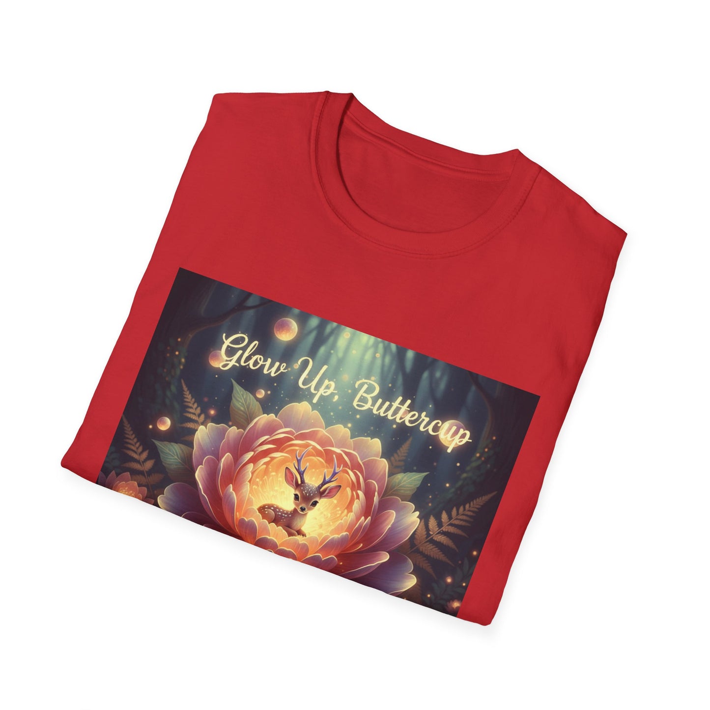 Cosmic Lotus T-Shirt – Mystical Galaxy Dreamcore Aesthetic