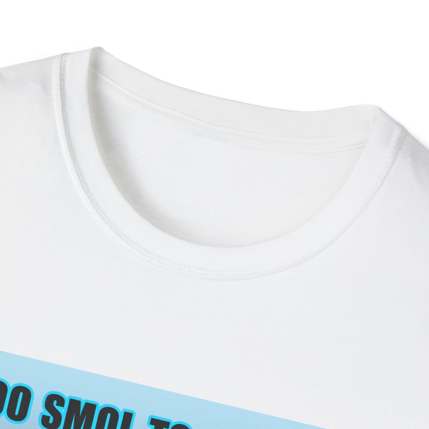 Chibi Hacker T-Shirt – “Too Smol to Comply” | Cute Cyberpunk Gamer Graphic Tee