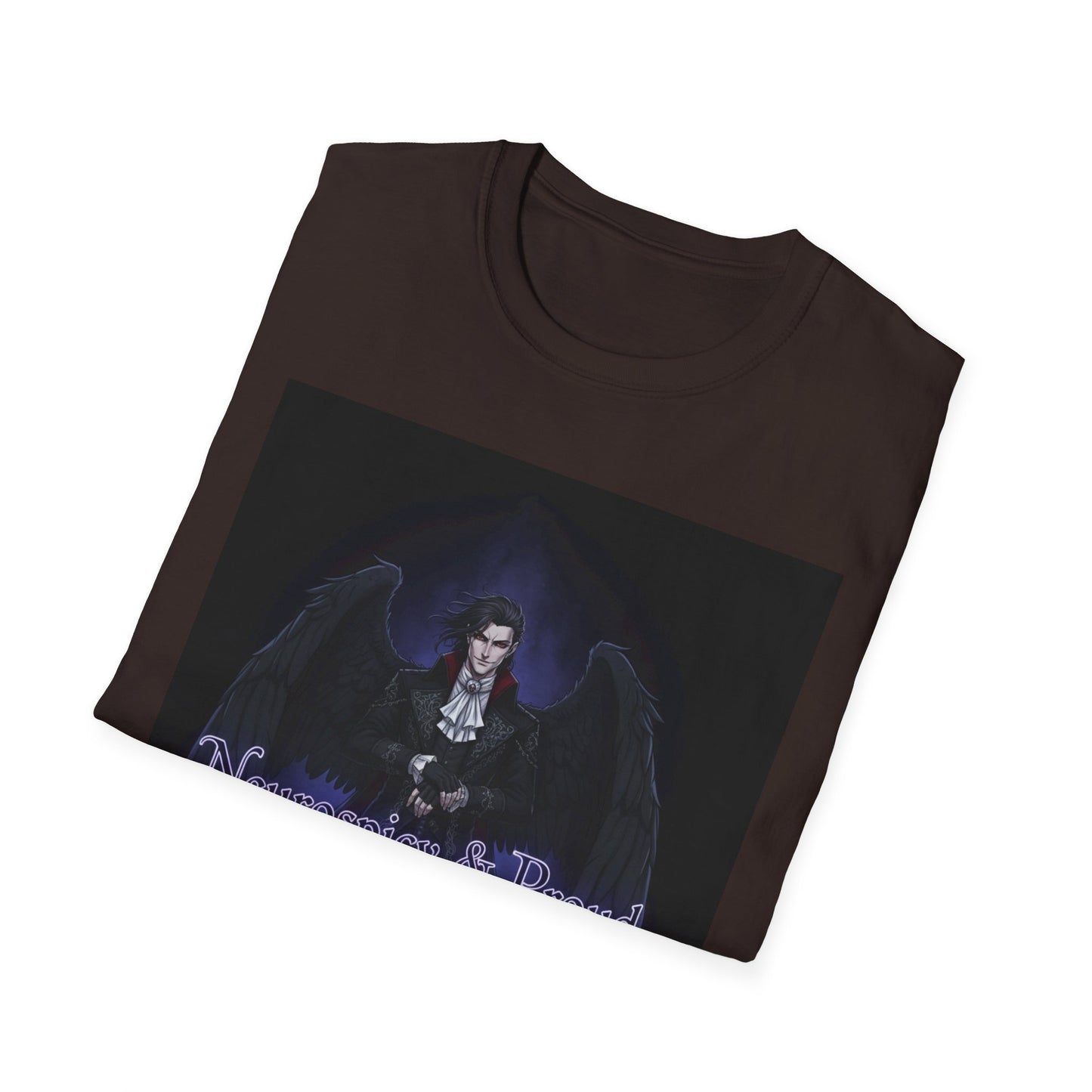 Gothic Vampire T-Shirt – Dark Anime Fantasy Aesthetic