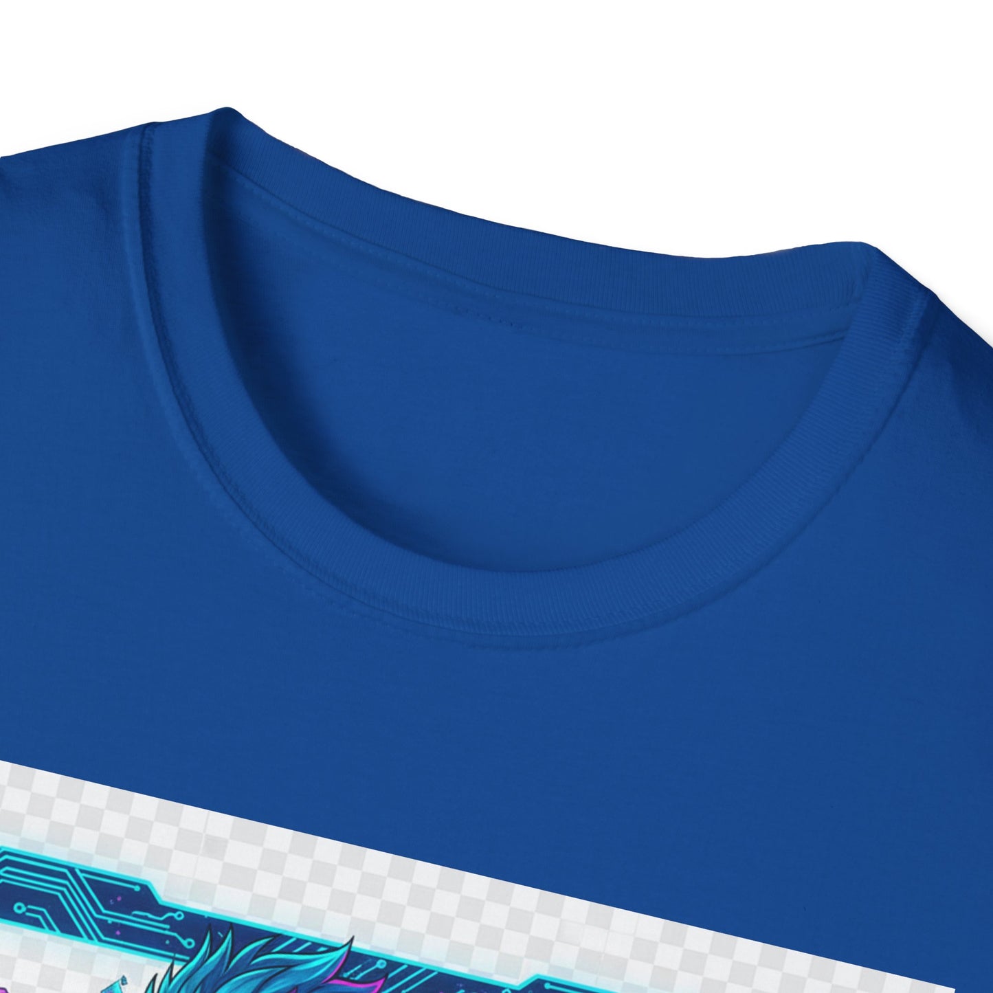 Cyberpunk Anime T-Shirt – ‘Running on Glitch Mode’ | Gamer Humor Tee, Neurospicy Pride Shirt, Otaku Streetwear Top