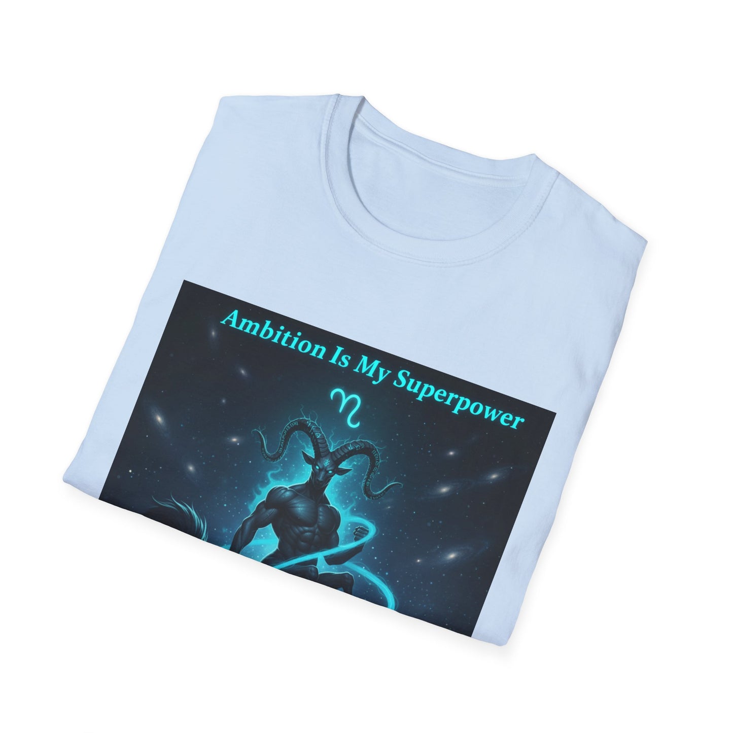 Capricorn Zodiac T-Shirt – Ambition Is My Superpower Astrology Tee