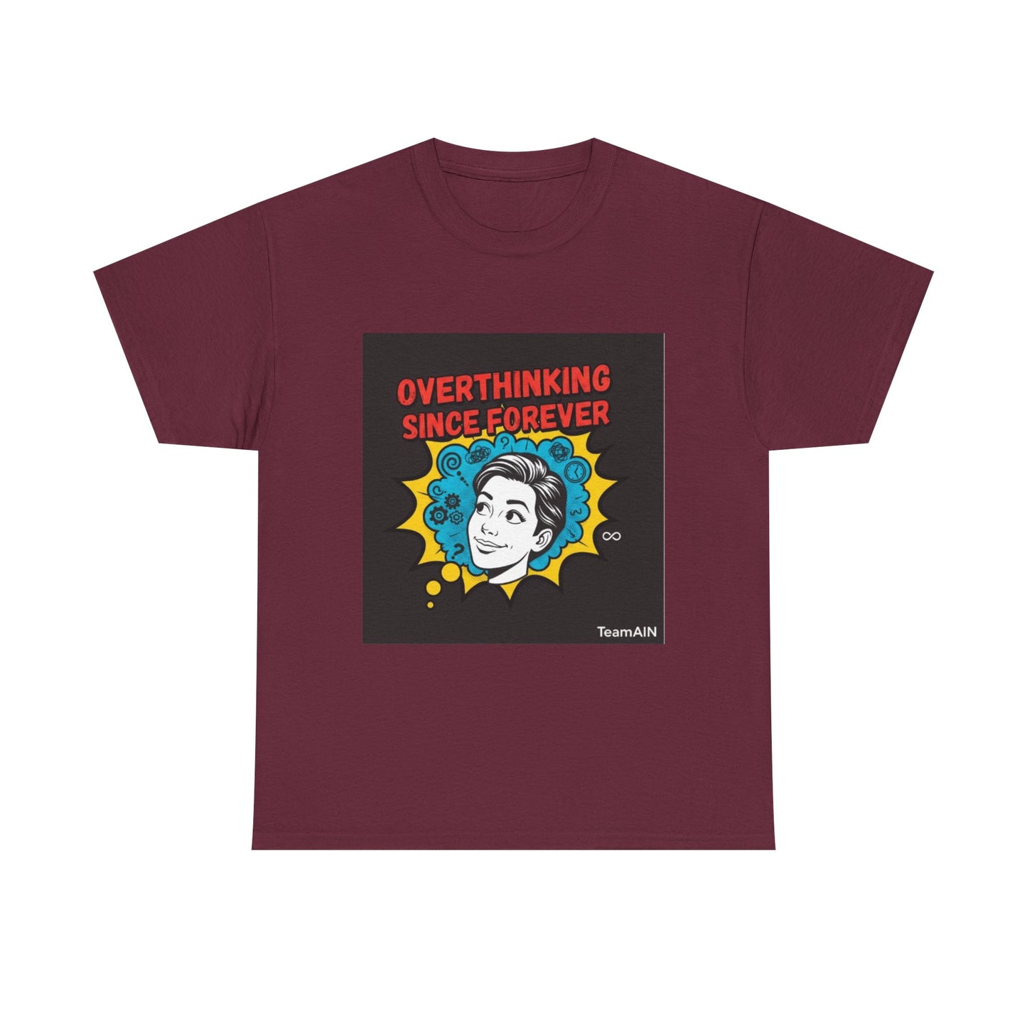 Overthinking Since Forever Shirt | Funny Neurodivergent Graphic Tee