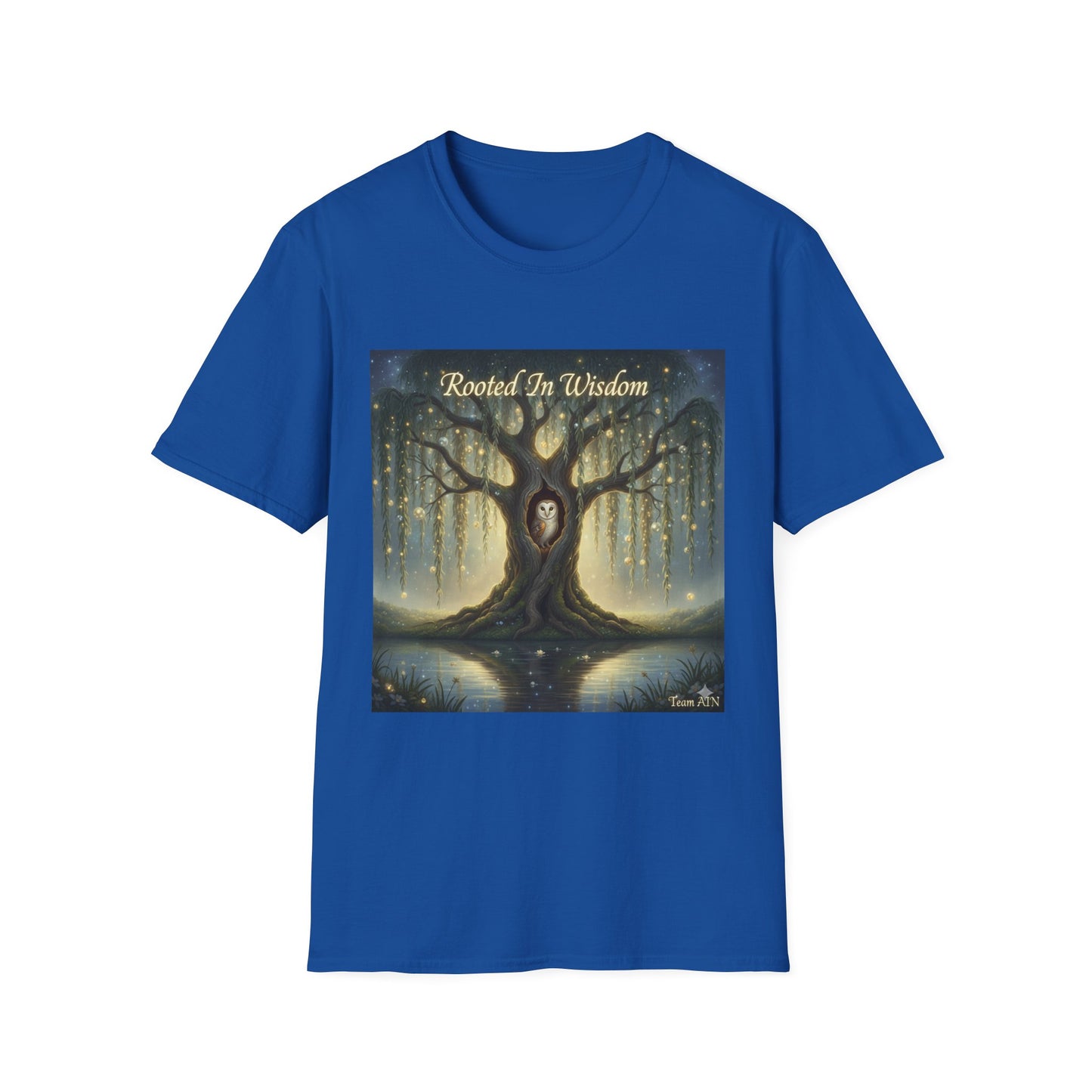 Rooted in Wisdom Tree T-Shirt, Inspiring Tee, Unisex Gift, Tree of Life Shirt, Nature Lover Apparel, Spiritual Clothing
