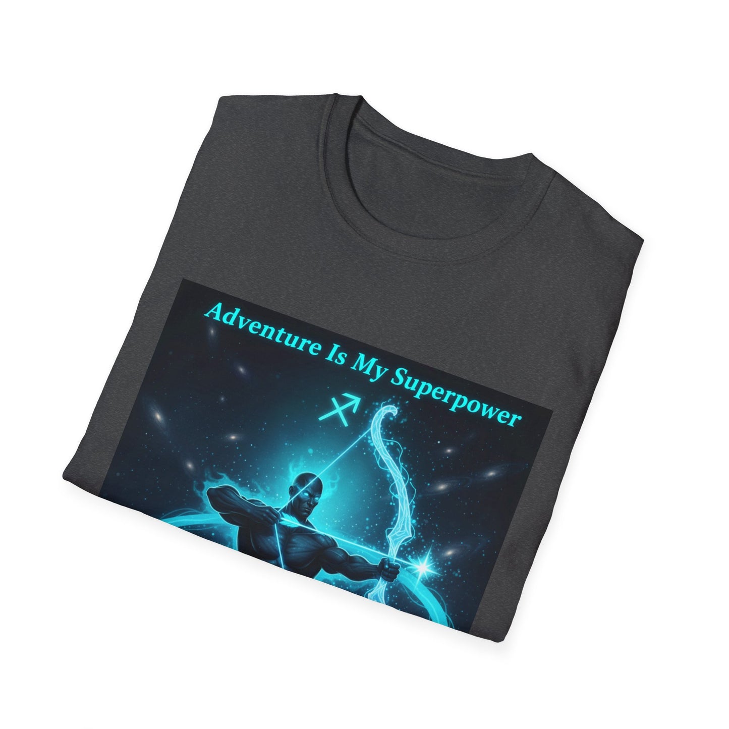 Sagittarius Zodiac T-Shirt – Adventure Is My Superpower Astrology Tee