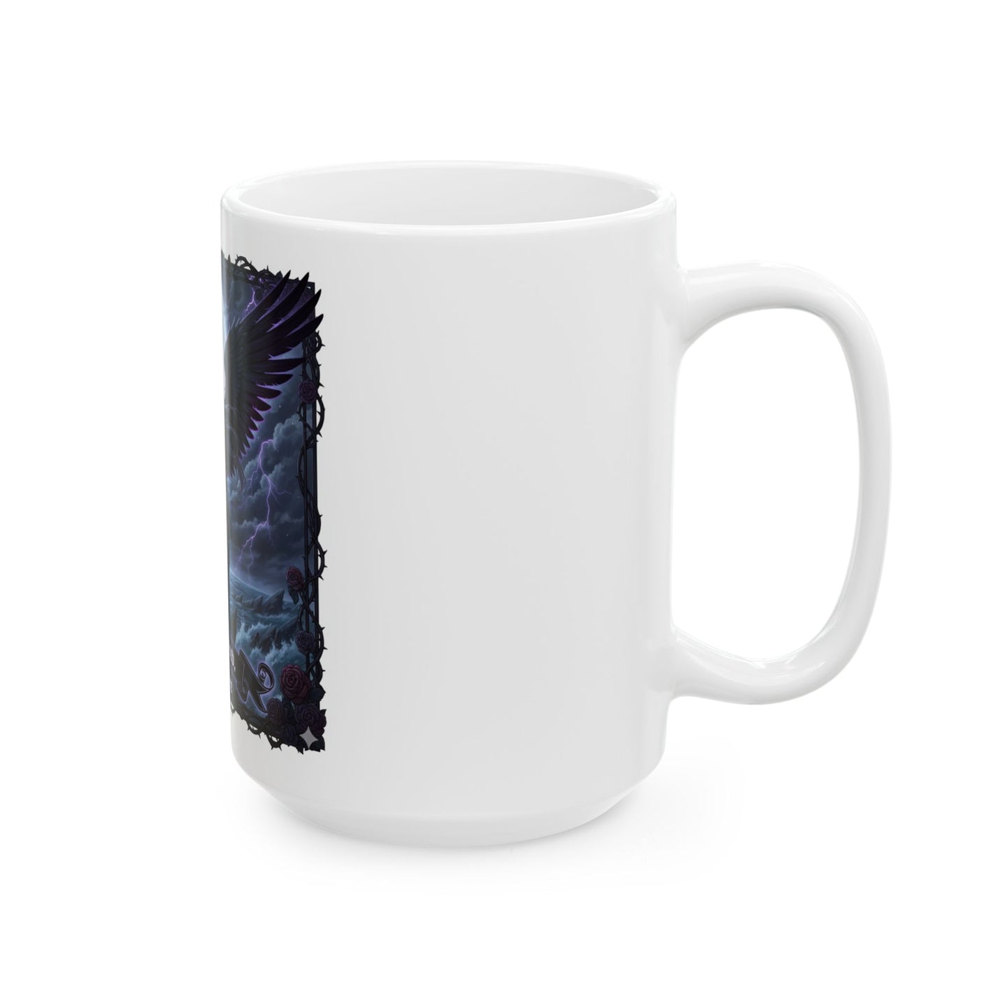 Gothic Valkyrie Coffee Mug – Uniquely Wired Empowerment