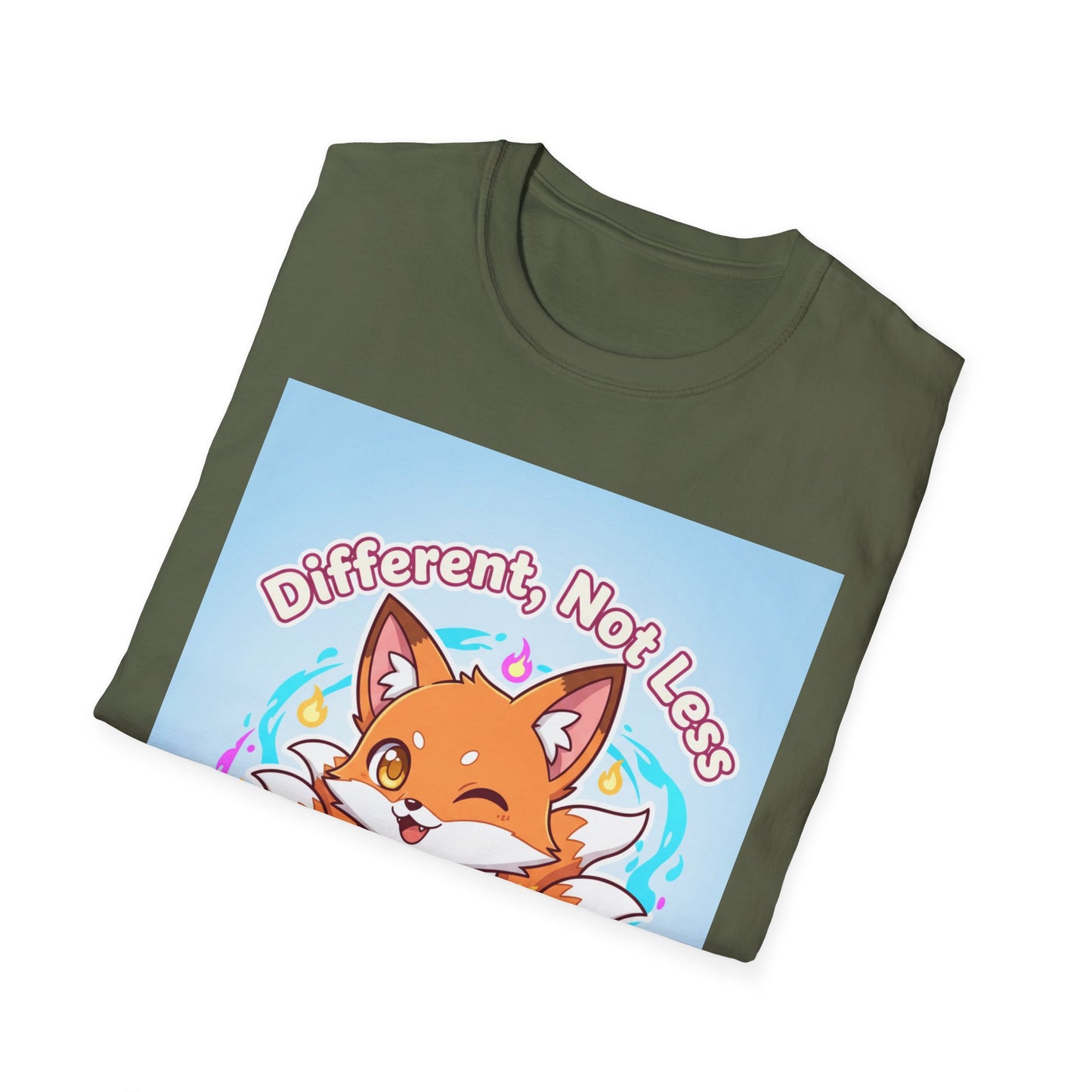 Kawaii Fox T-Shirt – Cute Pastel Dreamcore Aesthetic