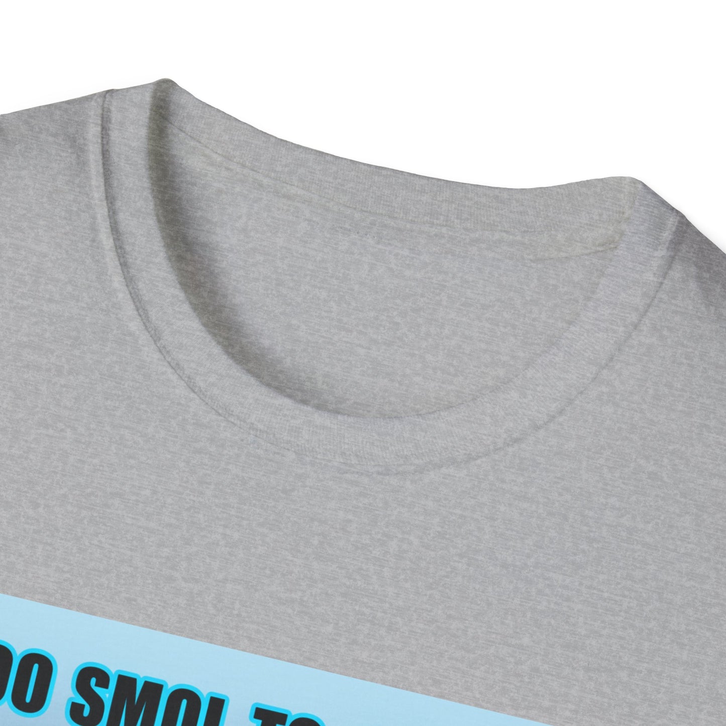 Chibi Hacker T-Shirt – “Too Smol to Comply” | Cute Cyberpunk Gamer Graphic Tee