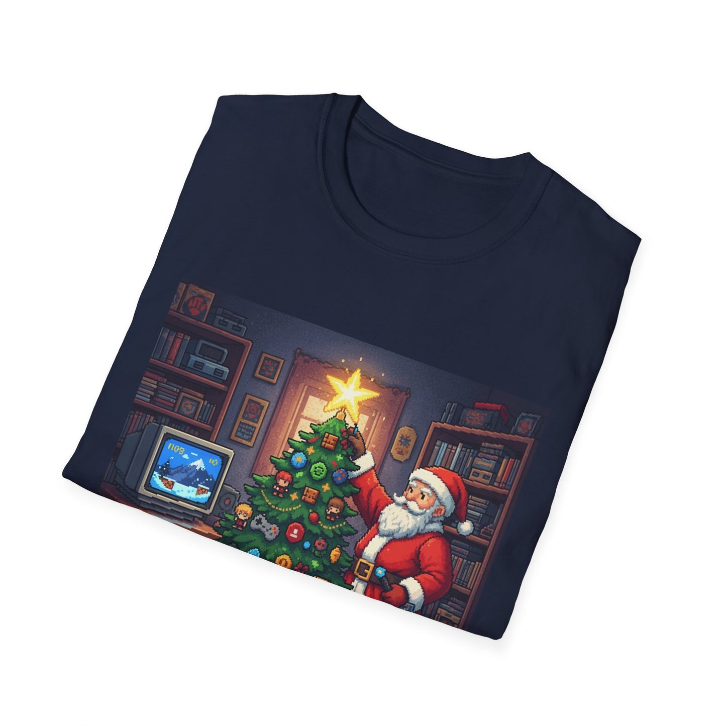 Level Up Holiday Quest T-Shirt – Funny Gamer Neurodivergent Christmas Tee
