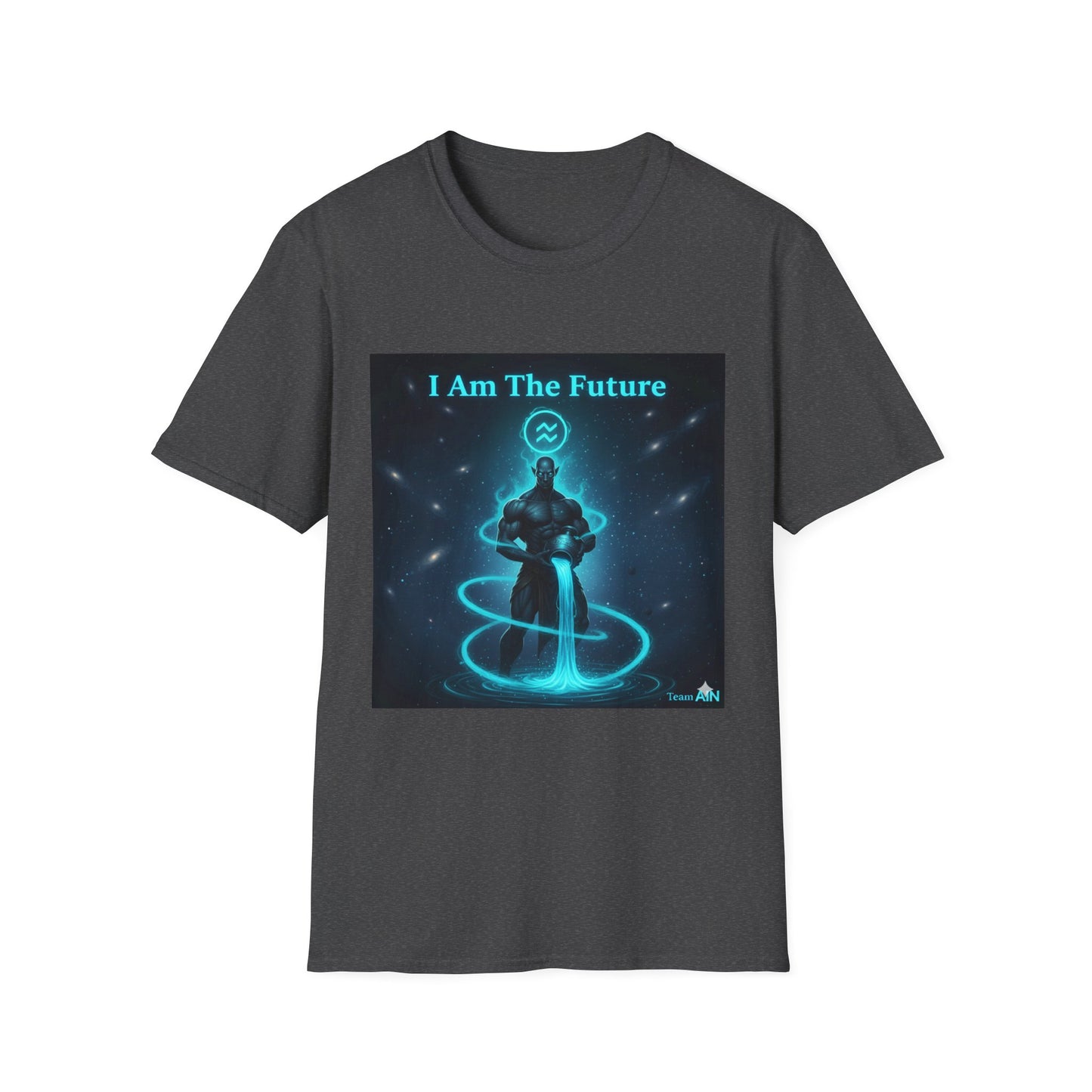 Aquarius Zodiac T-Shirt – I Am The Future Astrology Graphic Tee