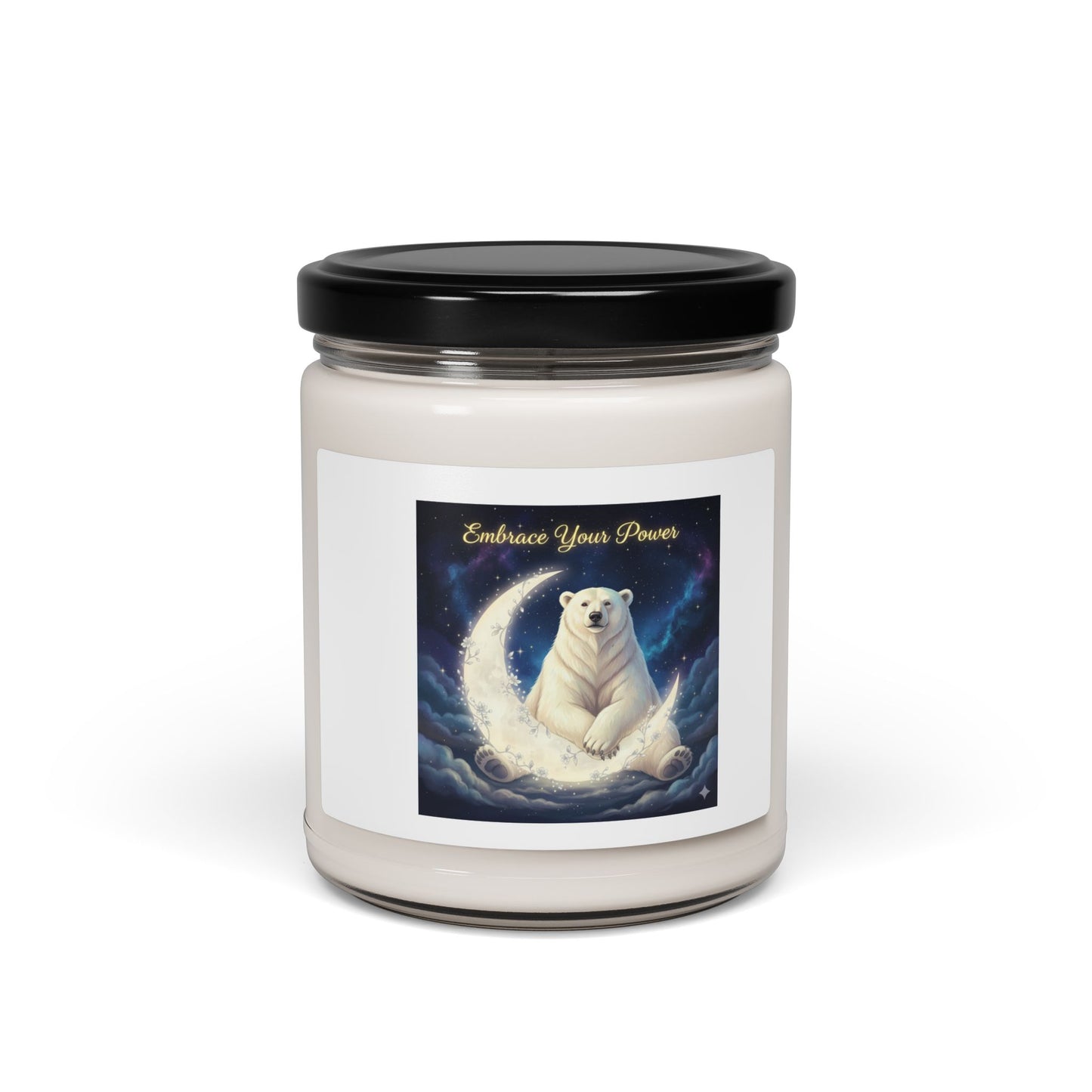 Embrace Your Power Scented Soy Candle, Cozy Home Decor, Relaxation Gift, Meditation Candle, Gift for Her, 9oz Candle