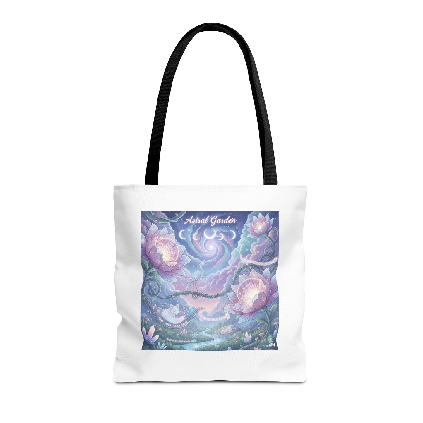 Artful Garden Tote Bag - Perfect for Art Lovers, Eco-Friendly Gift, Floral Design, Everyday Use, Beach Bag, Shopping Tote