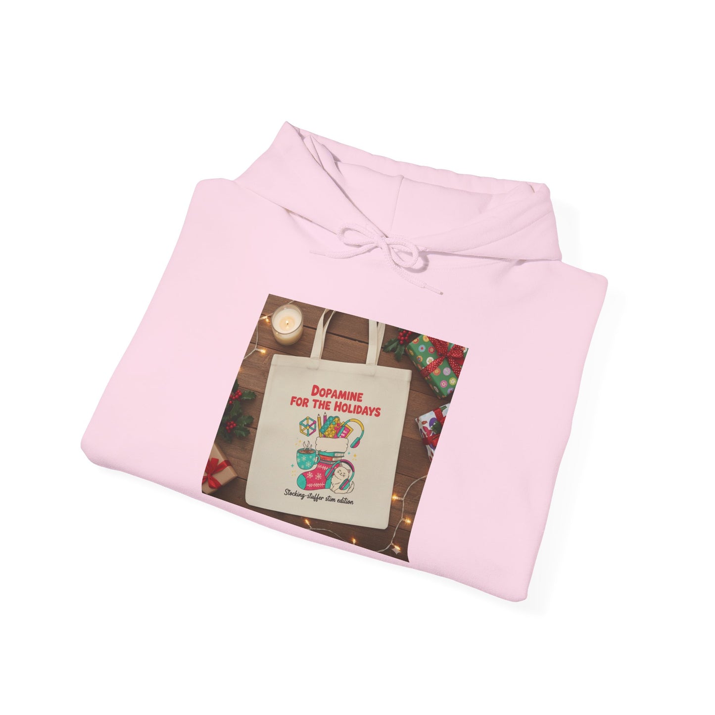 Festive Holiday Hooded Sweatshirt, Cozy Winter Apparel, Unisex Christmas Hoodie, Gift for Him/Her, Seasonal Casual Wear