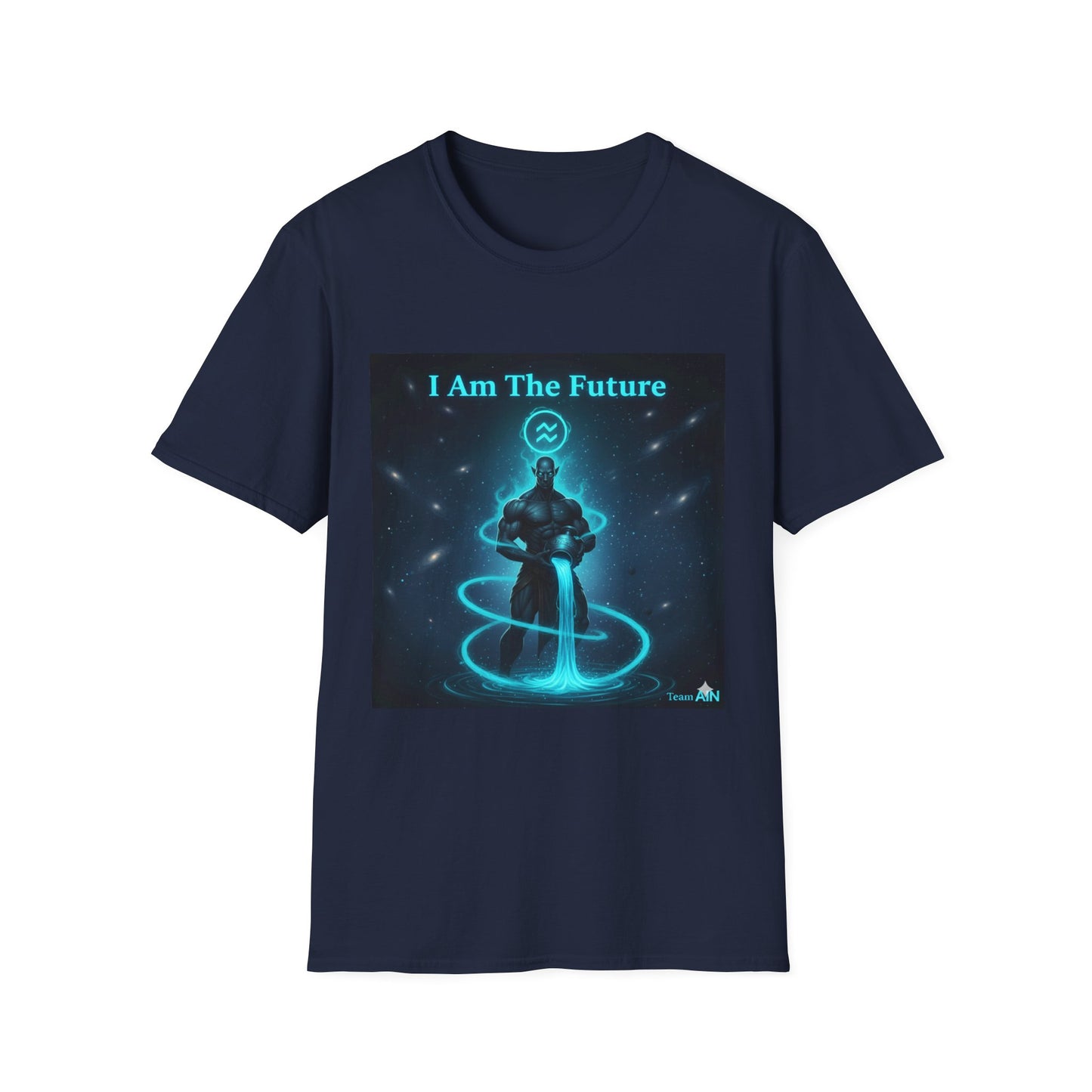 Aquarius Zodiac T-Shirt – I Am The Future Astrology Graphic Tee