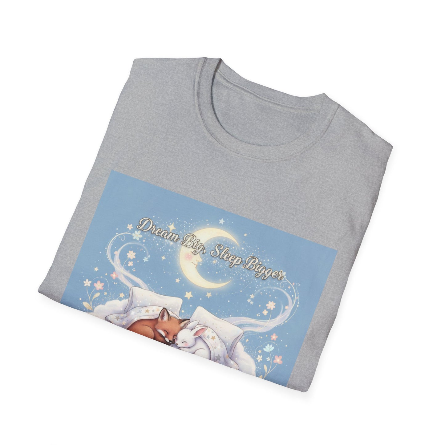 Dream Big Fox T-Shirt – Cozy Dreamcore Whimsical Aesthetic