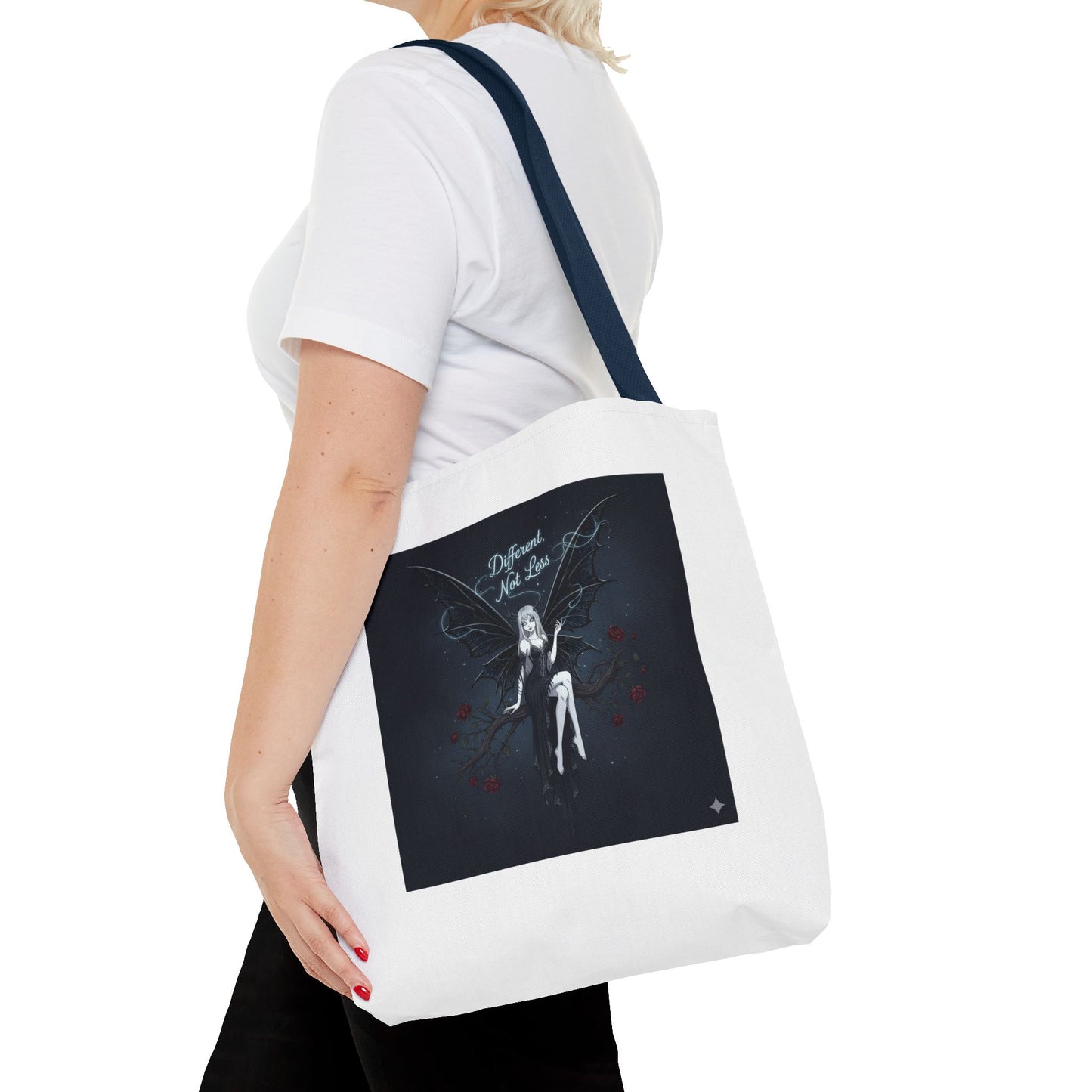 Midnight Fairy Tote Bag – Whimsical Gothic Aesthetic