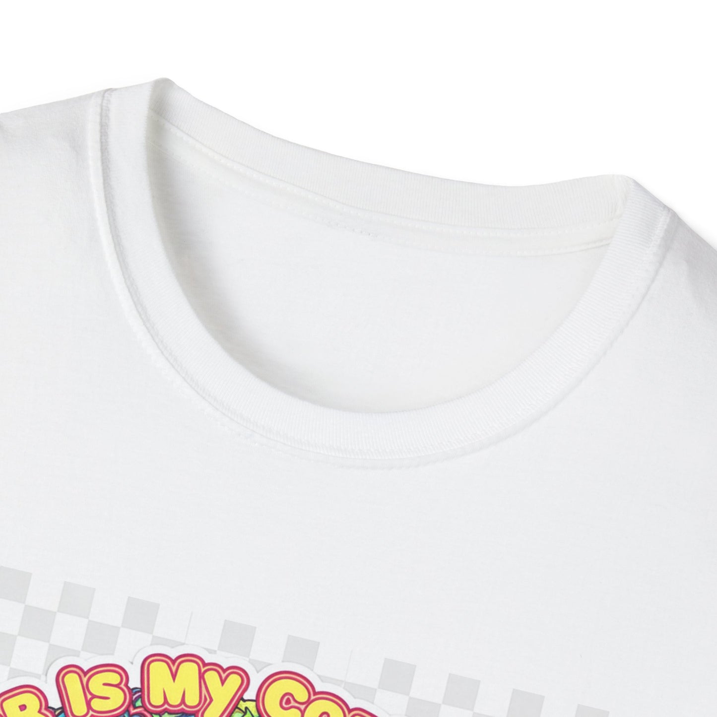 Color My Coping Unisex Softstyle T-Shirt, Fun Graphic Tee, Gift for Adults, Casual Wear, Artsy Apparel, Summer Shirt