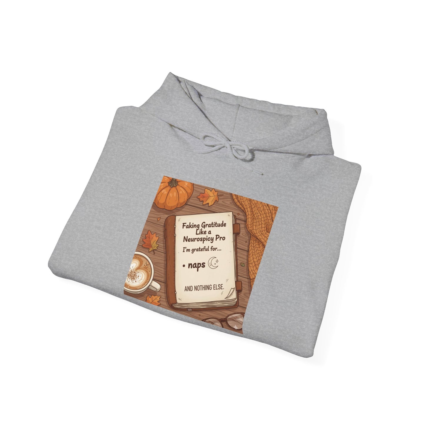 Cozy Fall Vibes Hooded Sweatshirt, Autumn Fashion, Unisex Sweatshirt, Perfect Gift for Thanksgiving, Casual Wear, Trendy Hoodie