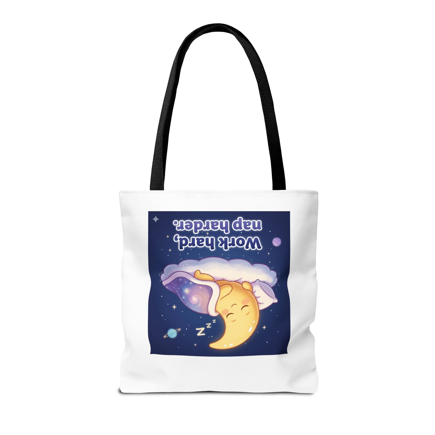 Whimsical Tote Bag Featuring 'Work Hard, Nap Harder' Design | Ideal for Students, Busy Moms, and Gift Giving | Perfect for Everyday, [...]