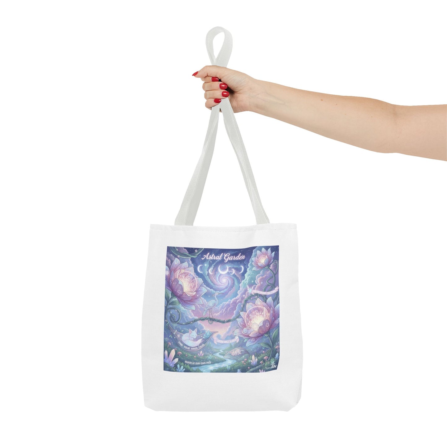 Artful Garden Tote Bag - Perfect for Art Lovers, Eco-Friendly Gift, Floral Design, Everyday Use, Beach Bag, Shopping Tote