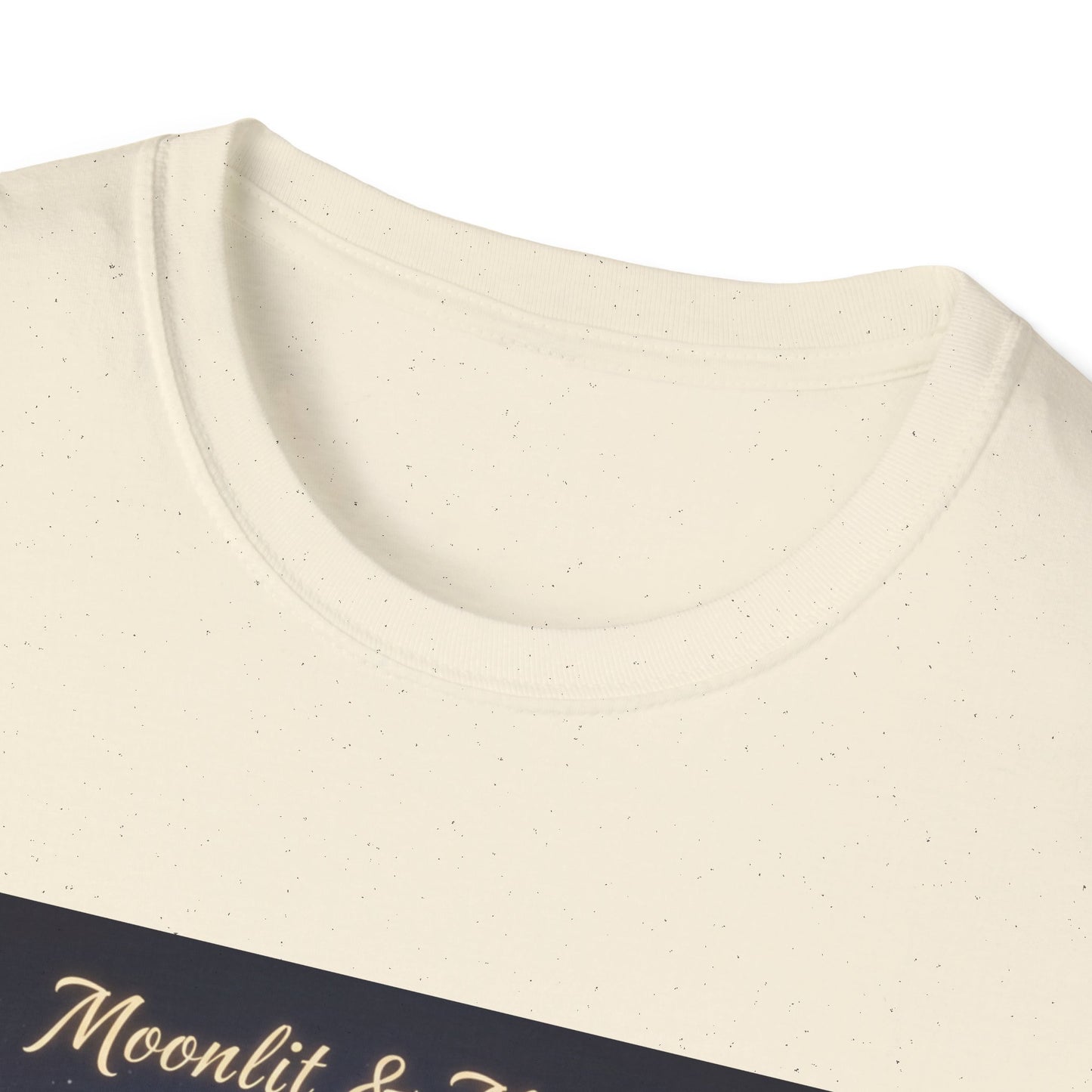 Moonlit & Magical Rabbit Unisex T-Shirt, Cute Rabbit Tee, Gift for Animal Lovers, Casual Wear, Nature Enthusiasts, Birthday Gift