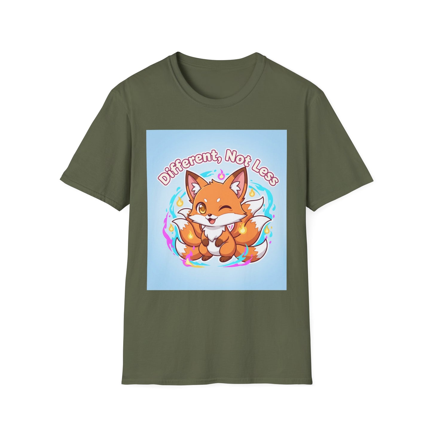 Kawaii Fox T-Shirt – Cute Pastel Dreamcore Aesthetic