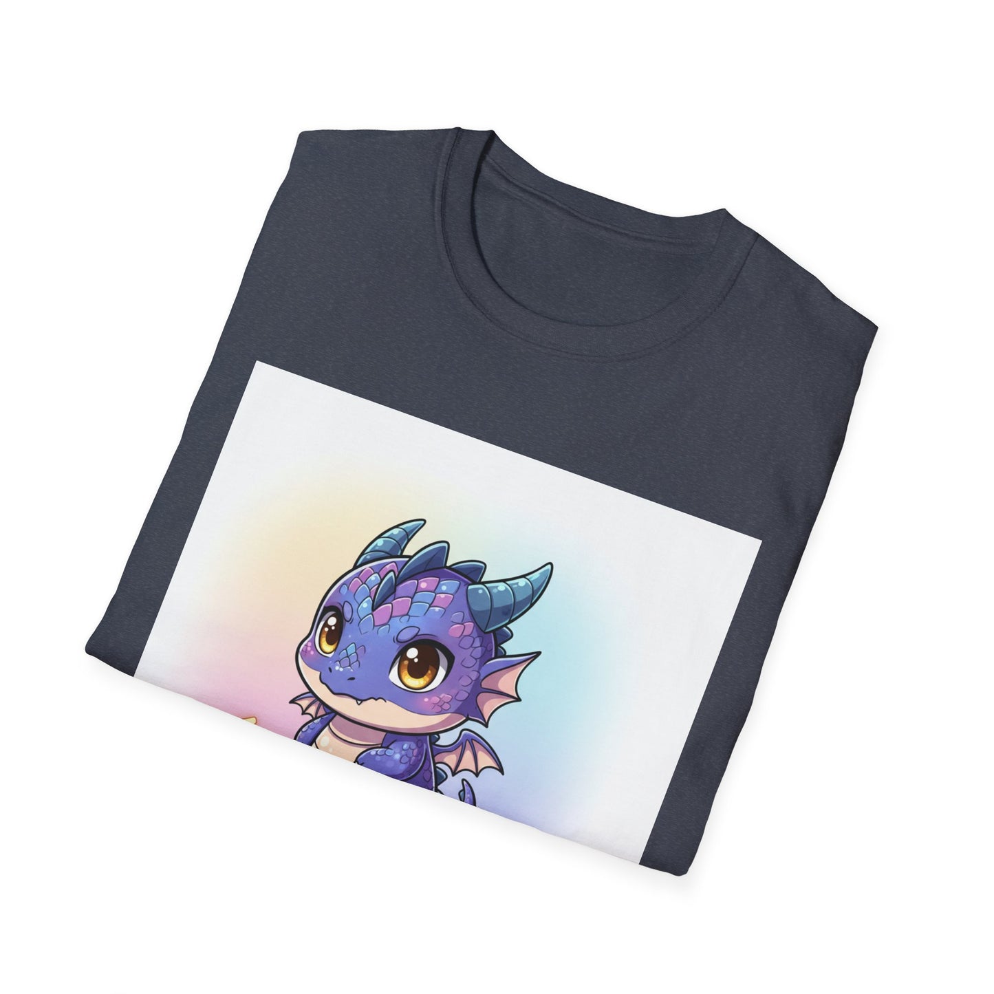 Neurospicy & Proud Dragon T-Shirt | Kawaii ADHD Pride Tee, Autism Acceptance Shirt, Cute Fantasy Anime Top