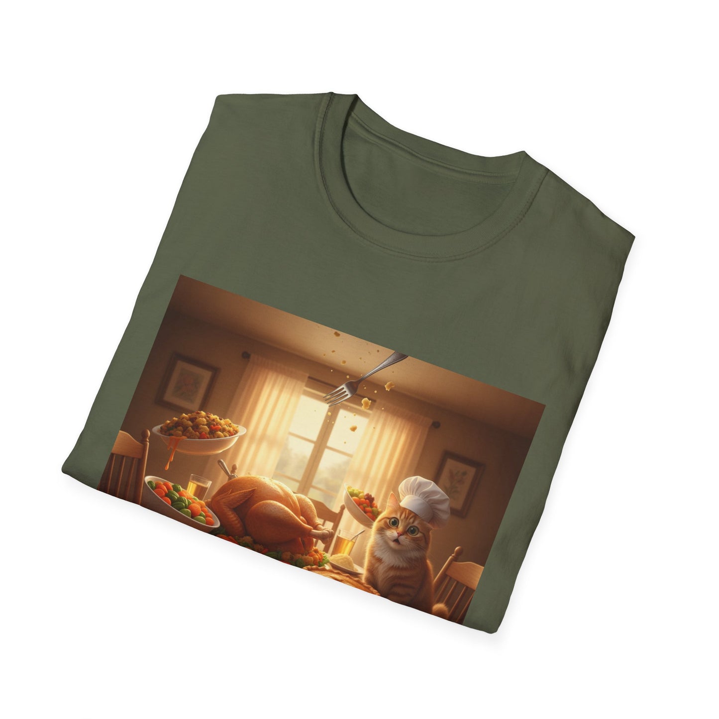 My Brain's Dinner Plan T-Shirt – Funny Executive Dysfunction Thanksgiving Tee