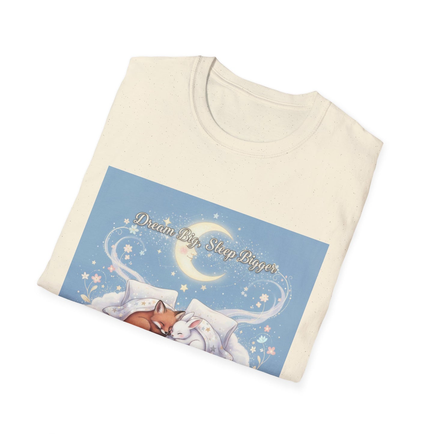 Dream Big Fox T-Shirt – Cozy Dreamcore Whimsical Aesthetic