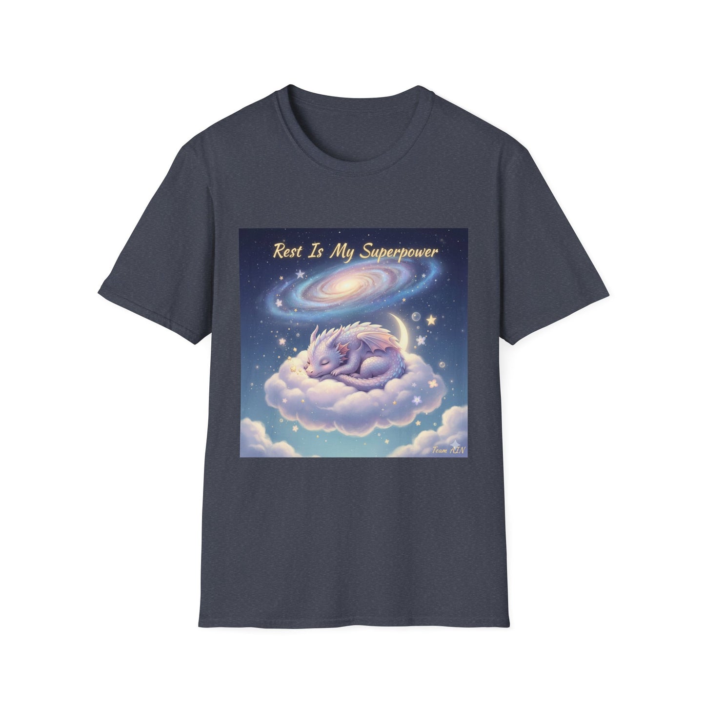 Dreamy Rest Is My Superpower Unisex T-Shirt, Relaxed Fit Tee, Comfortable Shirt, Gift for Dreamers, Cozy Sleep Shirt, Softstyle Tee, [...]