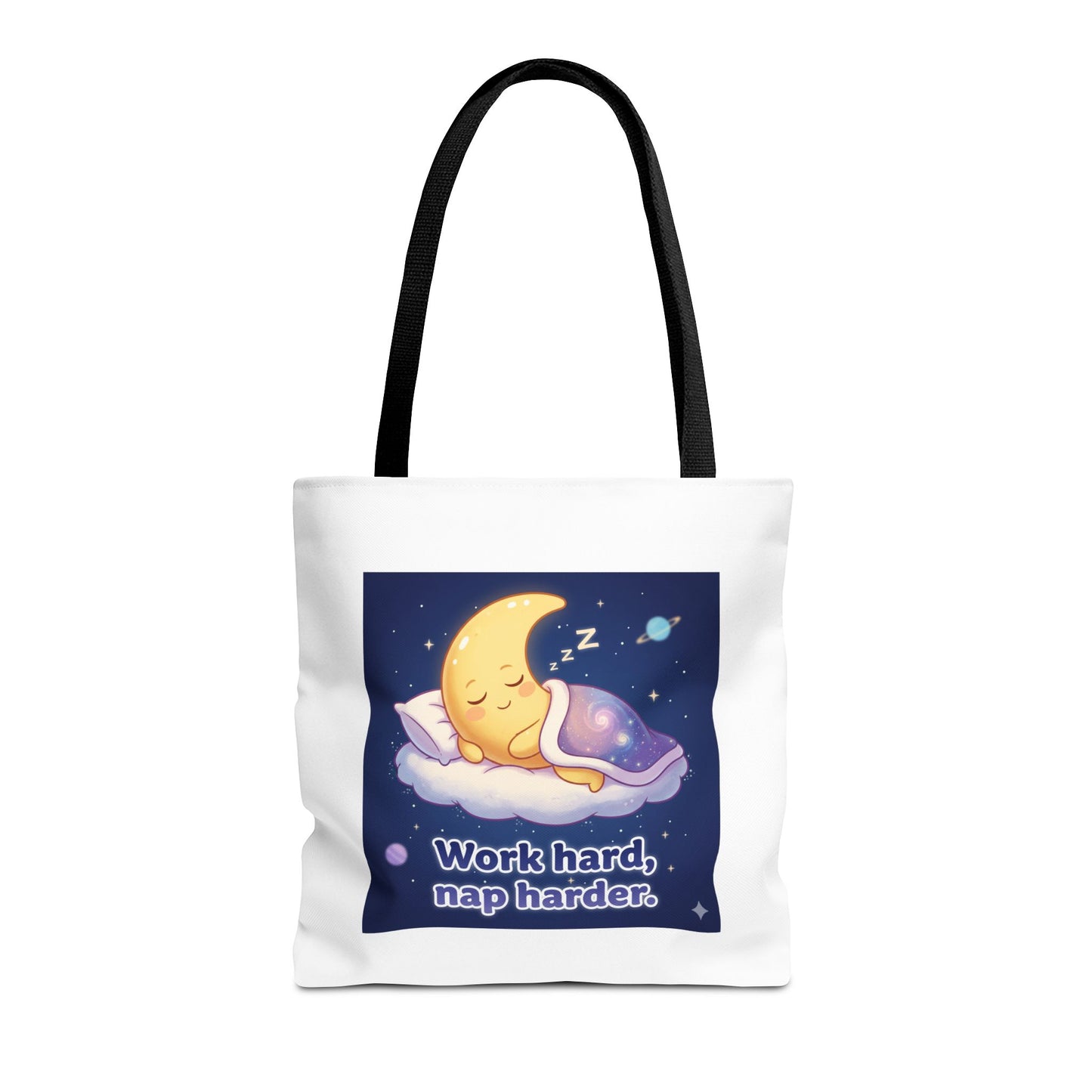 Whimsical Tote Bag Featuring 'Work Hard, Nap Harder' Design | Ideal for Students, Busy Moms, and Gift Giving | Perfect for Everyday, [...]