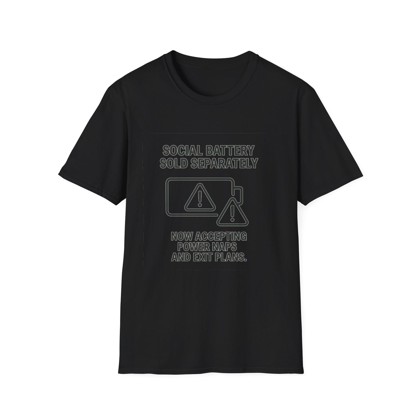 Social Battery – Recharge Tee