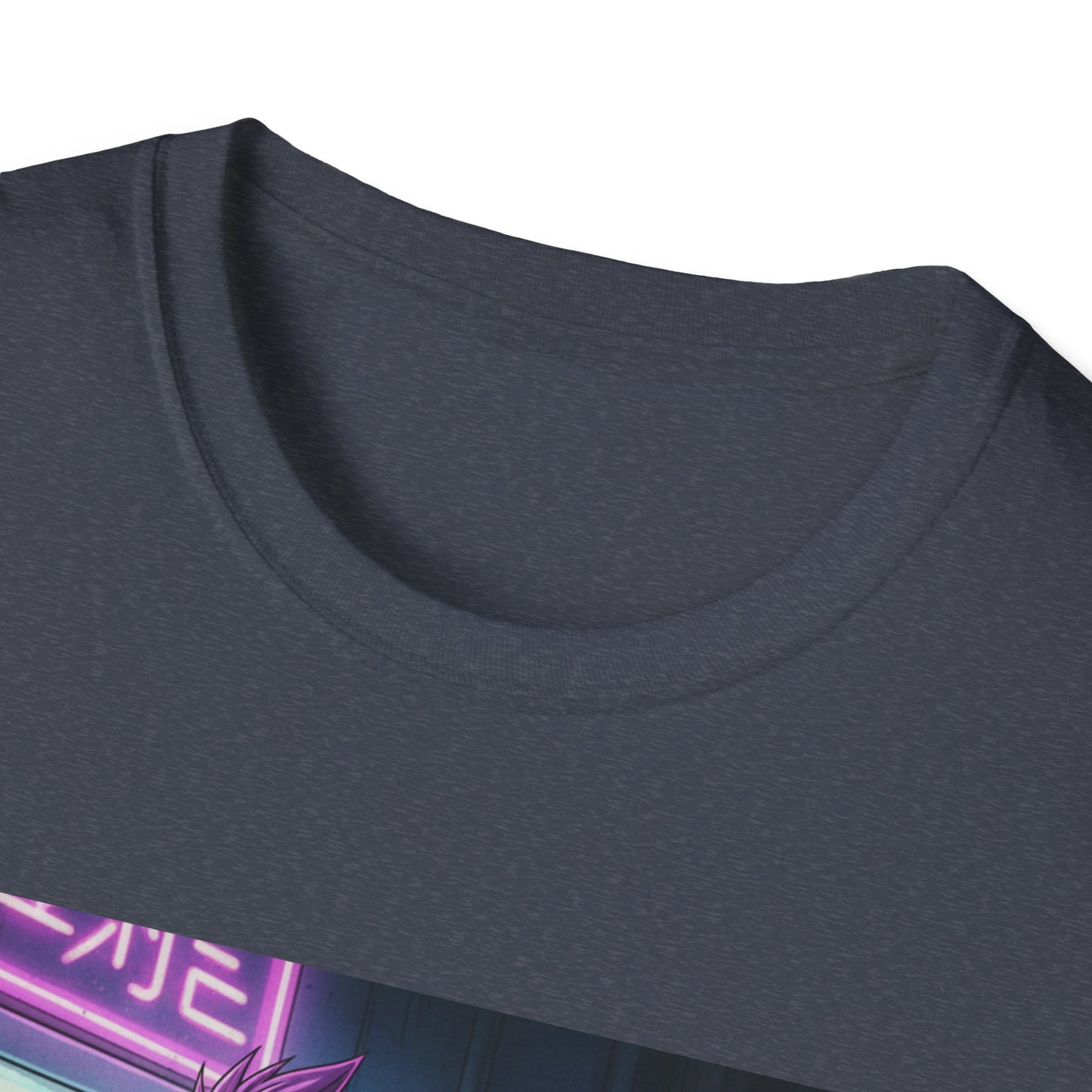 Cyberpunk Samurai T-Shirt – “Delete My Attitude? Access Denied.” | Futuristic Anime Streetwear