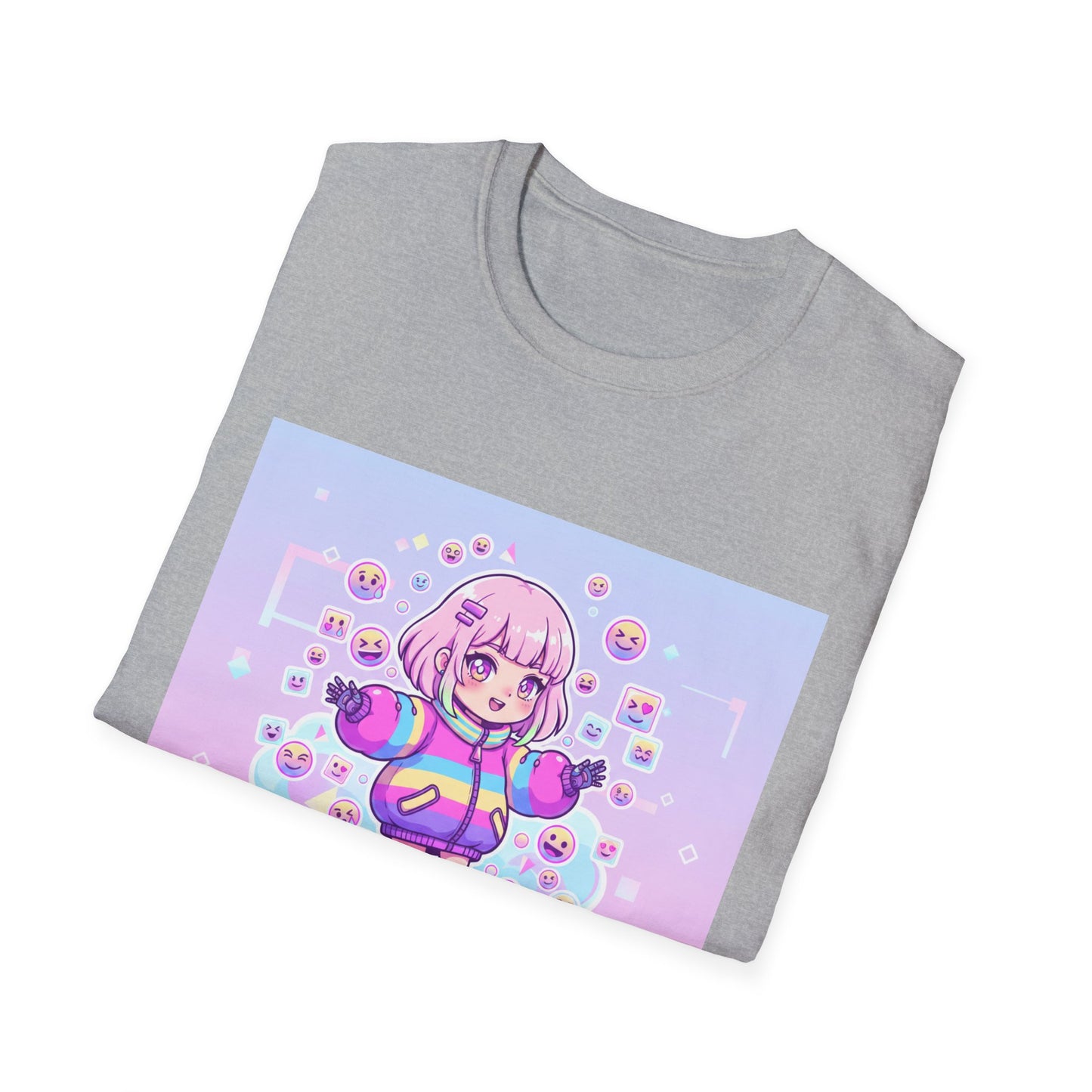 Chibi Hacker Tee – System Error: Too Cute to Hack