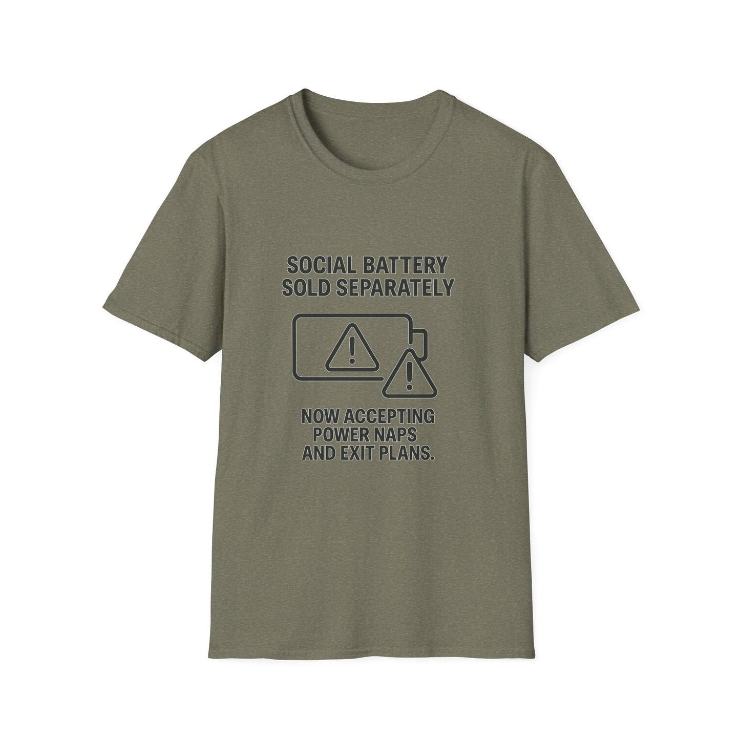 Social Battery – Recharge Tee