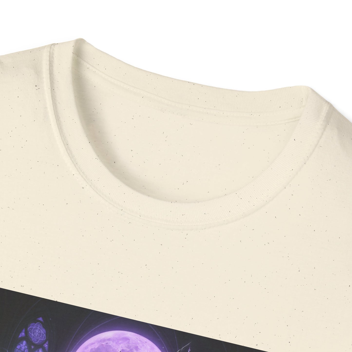 Empowering Gothic Fantasy Tee – Angelic Warrior & Dragon Design