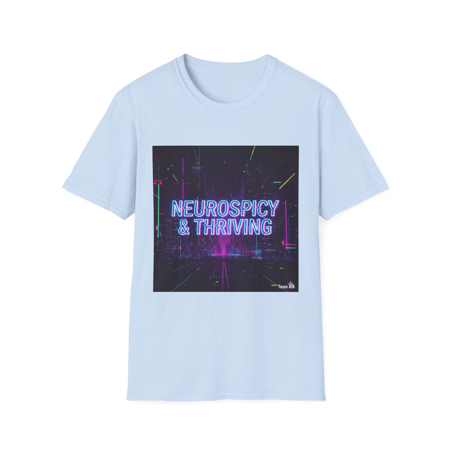 Thriving Graphic T-Shirt – Bold Cosmic Statement Tee