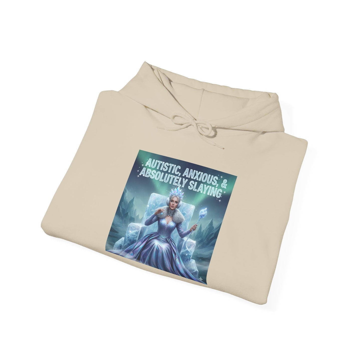 Artistic Hooded Sweatshirt, Inspirational Hoodie, Fun Casual Wear, Gift for Art Lovers, Cozy Streetwear