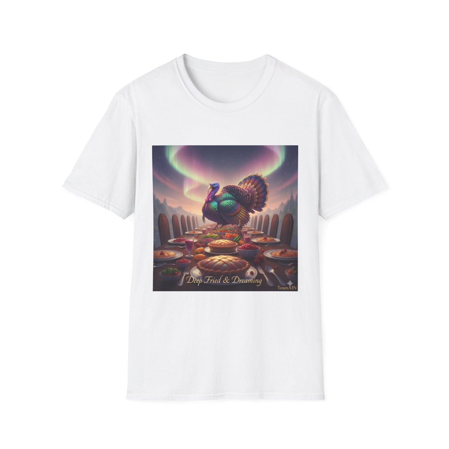 Deep Fried & Dreaming T-Shirt – Funny Neurodivergent Holiday Tee