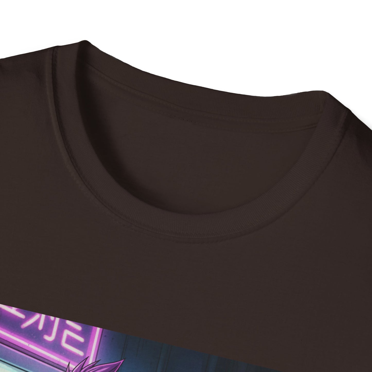 Cyberpunk Samurai T-Shirt – “Delete My Attitude? Access Denied.” | Futuristic Anime Streetwear