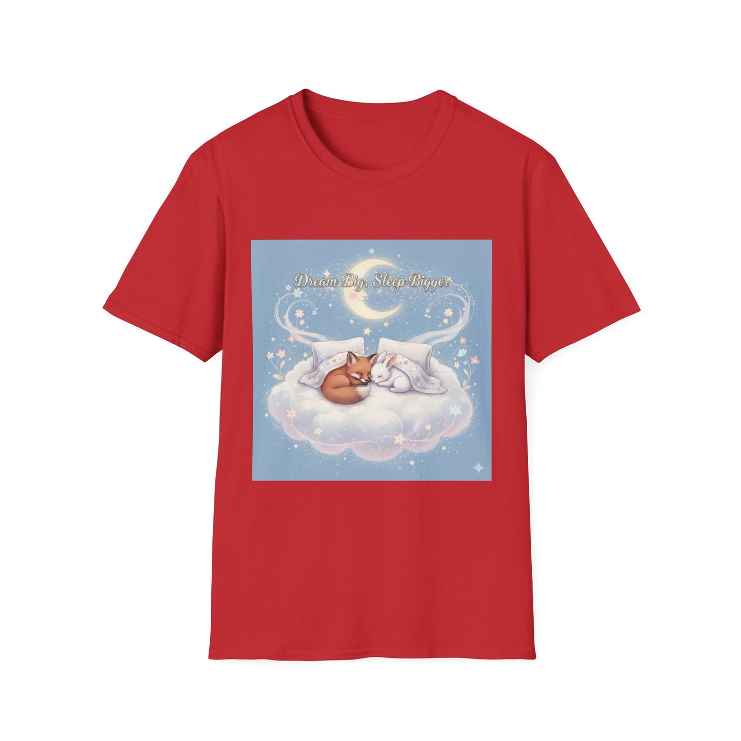 Dream Big Fox T-Shirt – Cozy Dreamcore Whimsical Aesthetic