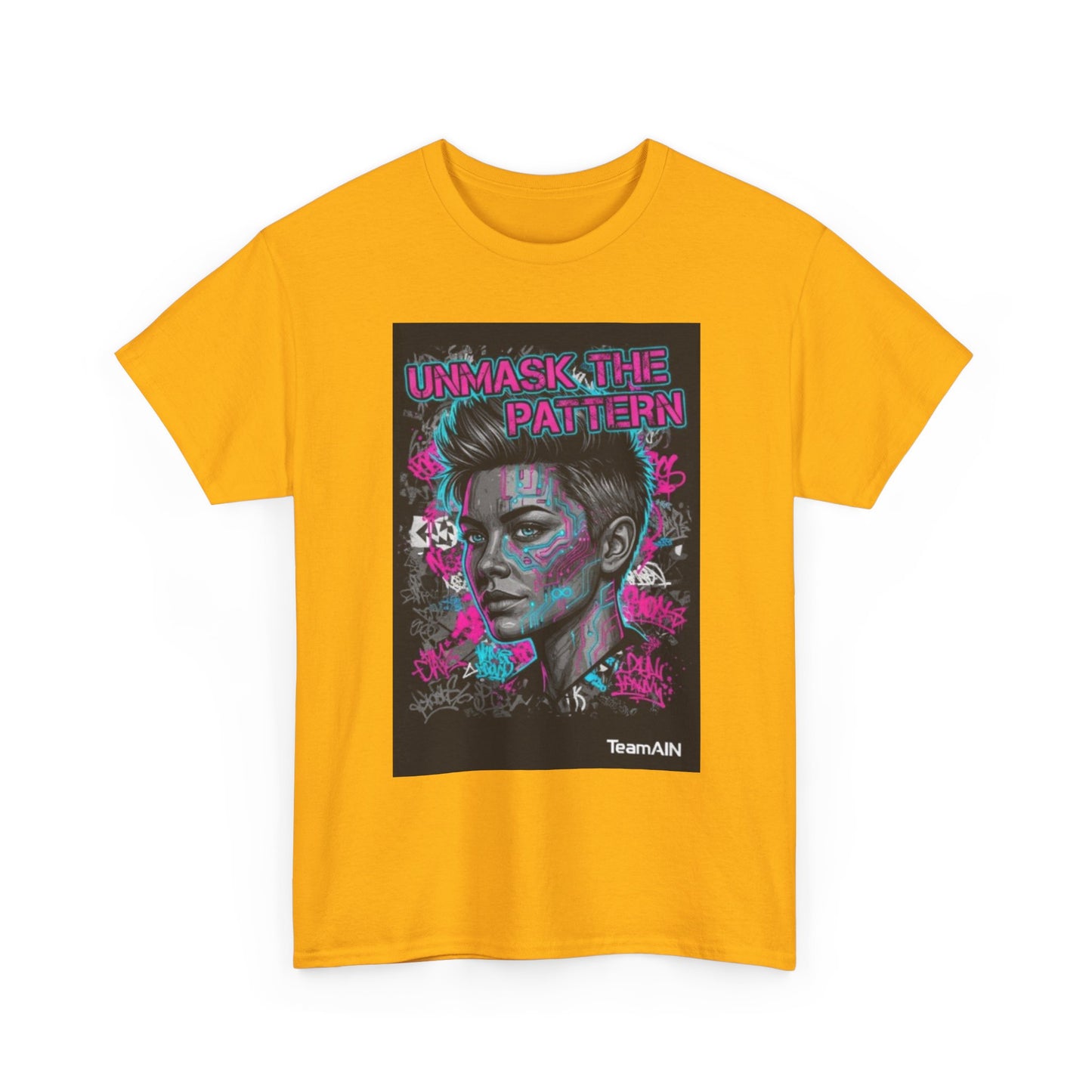 Unmask the Pattern Shirt | Glitch Streetwear for Neurodivergent Minds