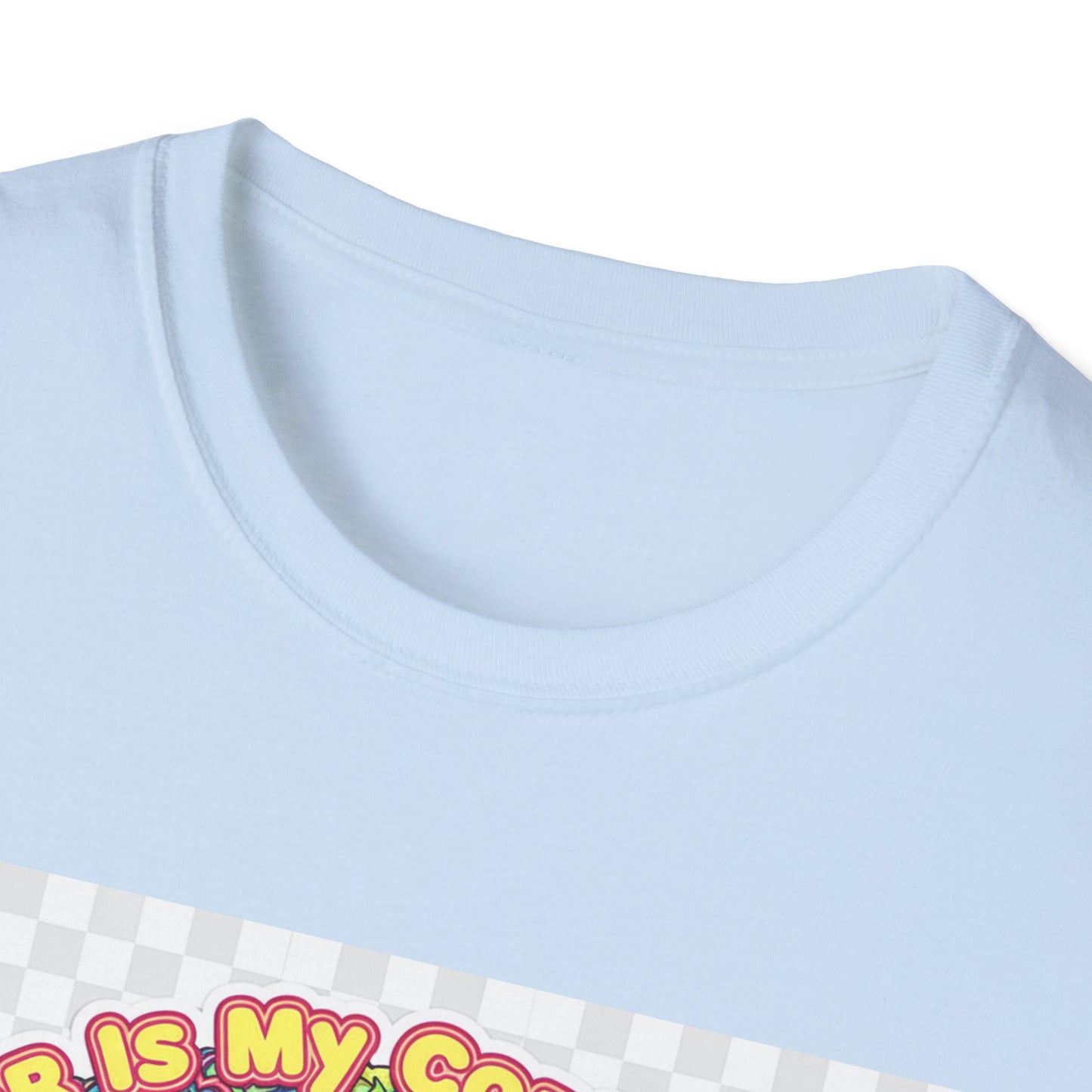 Color My Coping Unisex Softstyle T-Shirt, Fun Graphic Tee, Gift for Adults, Casual Wear, Artsy Apparel, Summer Shirt