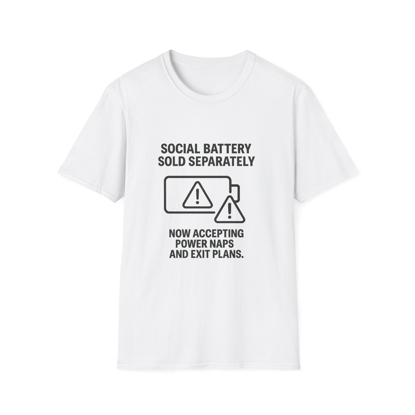 Social Battery – Recharge Tee
