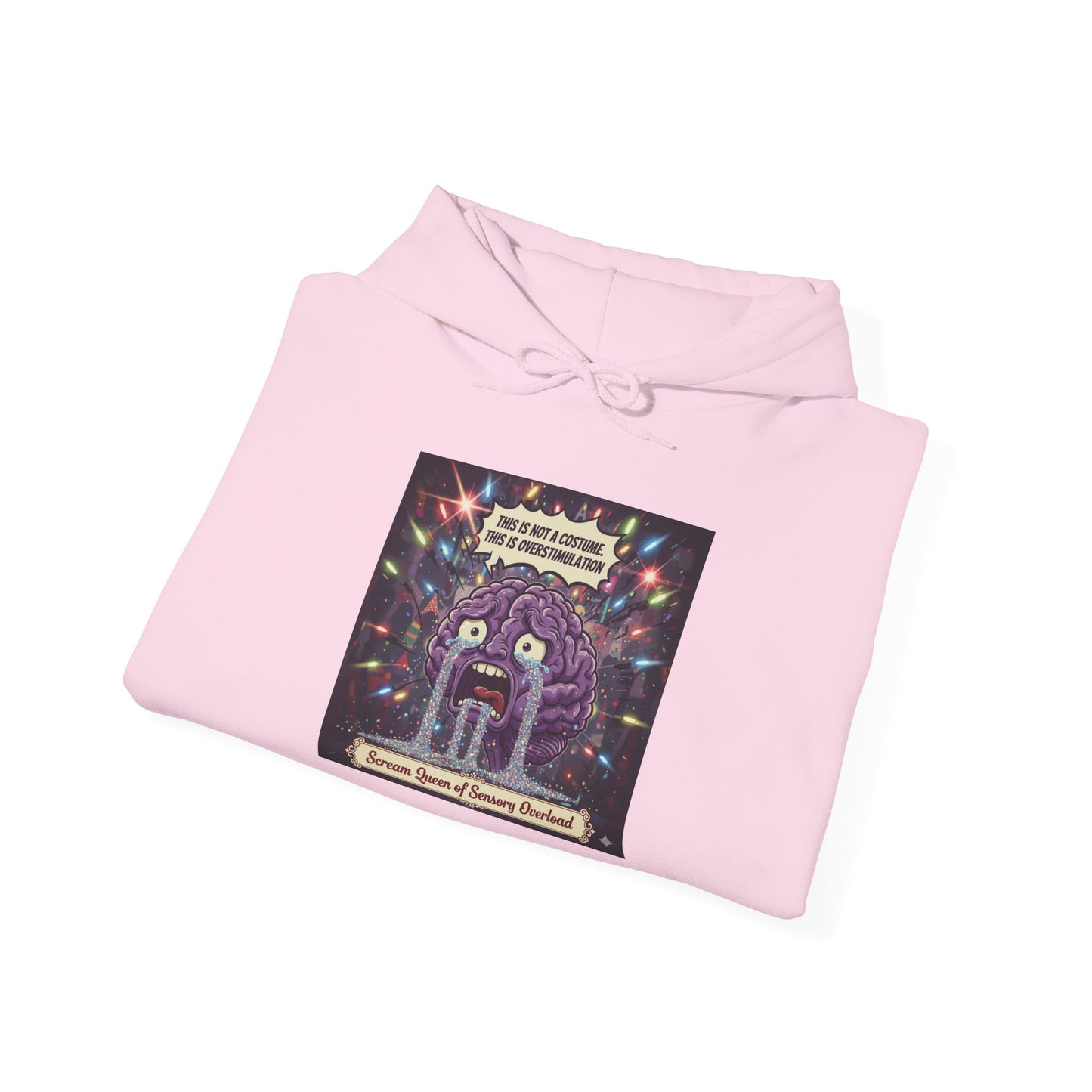 Cozy Graphic Hoodie with Fun Design, Unisex Sweatshirt for Casual Wear, Gift for Friends, Holiday Apparel, Comfortable Layering