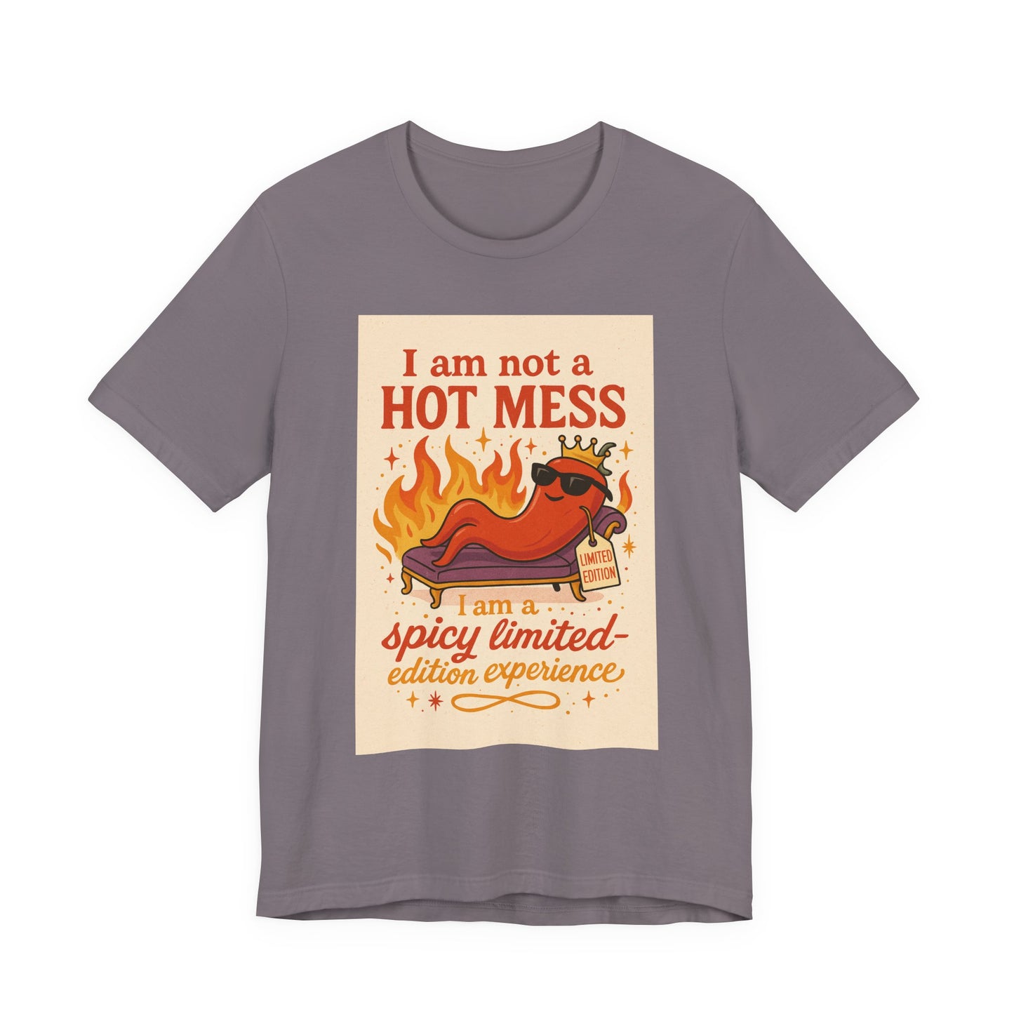 Spicy Limited-Edition Experience T-Shirt, Funny Tee, Gift for Foodies, Summer Wear, Unique Conversation Starter, Casual Style