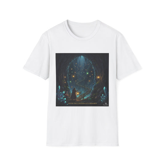 Magical Forest Adventure T-Shirt - Enchanted Glow, Perfect Gift for Nature Lovers, Starry Night Design, Casual Wear, Unisex Tee